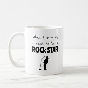When I Grow Up Rock Star Coffee Mug
