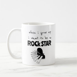 When I Grow Up Rock Star Coffee Mug