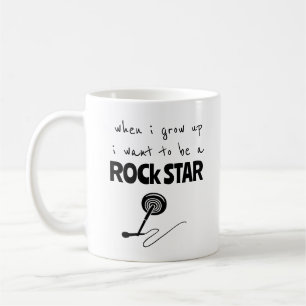 When I Grow Up Rock Star Coffee Mug