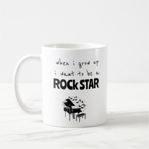 When I Grow Up Rock Star Coffee Mug