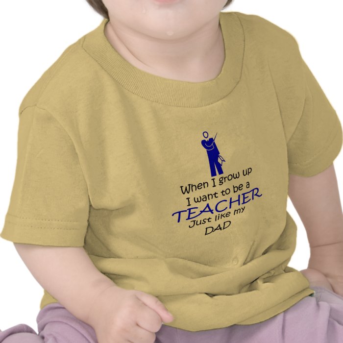 When I grow up Teacher Tshirt