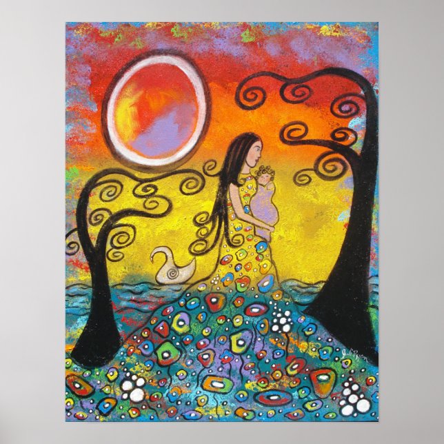 When I Held Her, Everything Was Different Poster (Front)