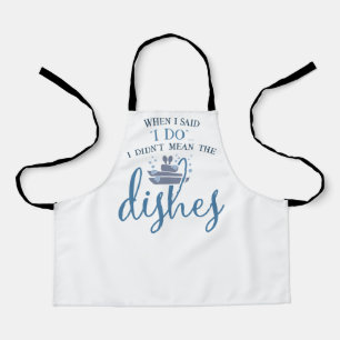 When I Said I Do  Apron