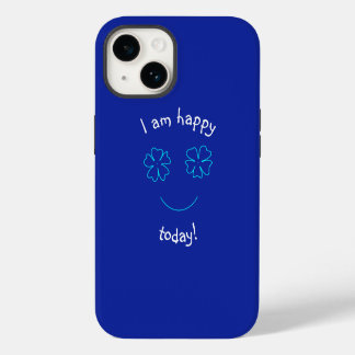 When I see flowers I am happy Case-Mate iPhone Ca 14 Case