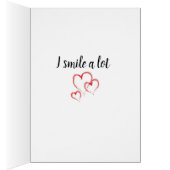 **WHEN I THINK OF "YOU" I SMILE** LOVE (Inside (Right))