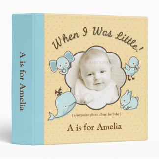 When I Was Little Photo Album averyphotobindercont 3 Ring Binder