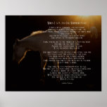 When I&#39;m An Old Horsewoman Poster at Zazzle