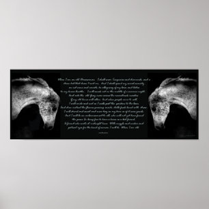When I'm an Old Horsewoman Print