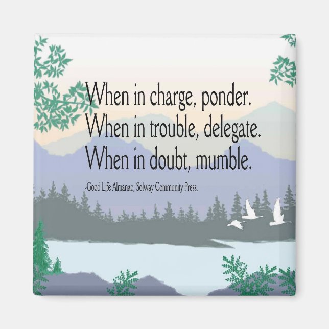 When in Charge magnet (Front)