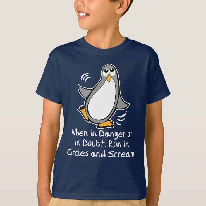 funny penguin t shirts