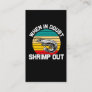 When in Doubt Shrimp out Jiu Jitsu Martial Arts Business Card