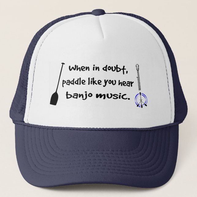 When In Doubt Trucker Hat (Front)