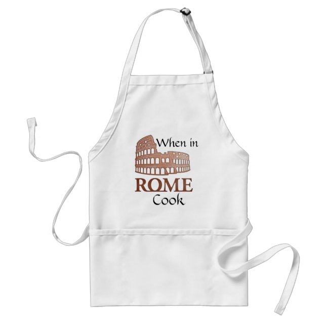 When In Rome Cook Apron (Front)