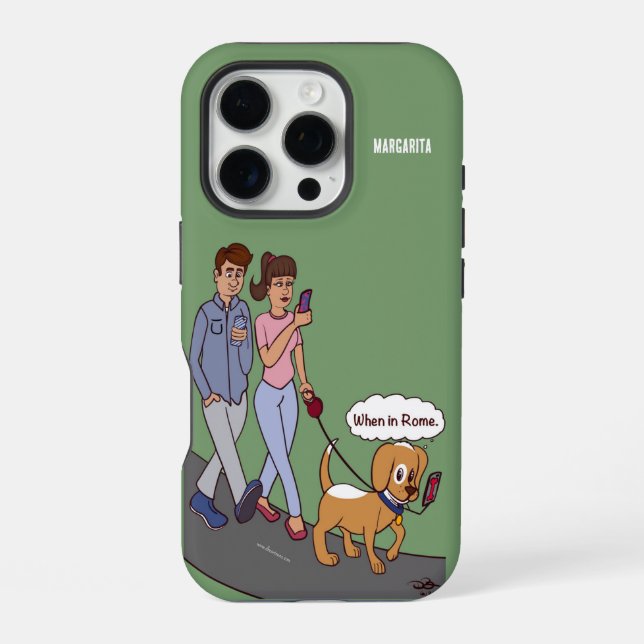 When In Rome iPhone Case (Back)