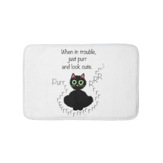 When in Trouble Bath Mat