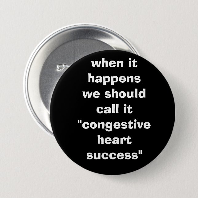 when it  happens  button (Front & Back)