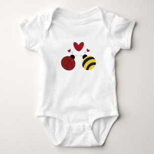 When lady met bumble... baby bodysuit
