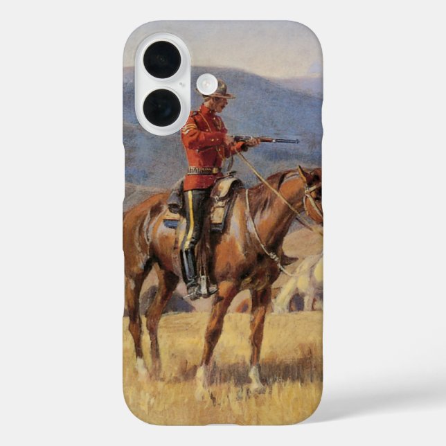 When Law Dulls the Edge of Chance by CM Russell Case-Mate iPhone Case (Back)