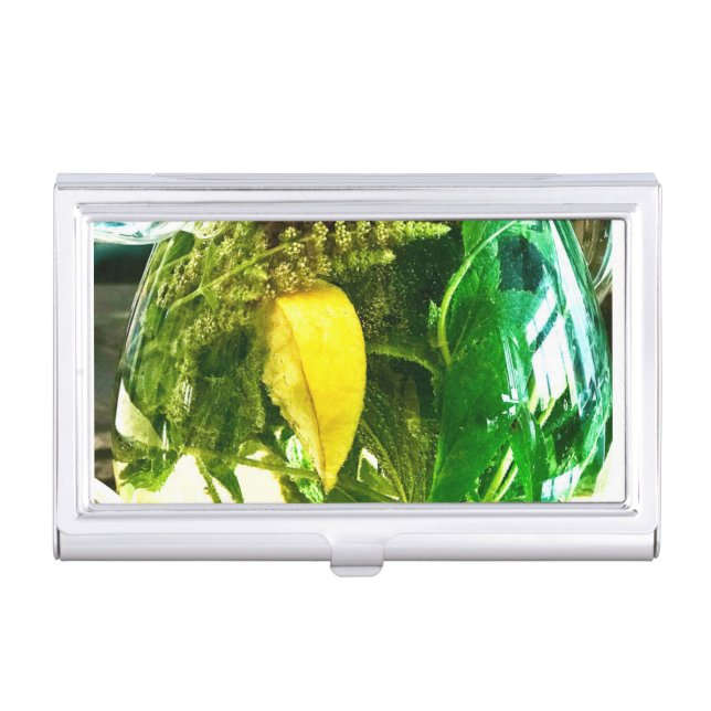 When life gives you lemons Business Card Holder (Front)