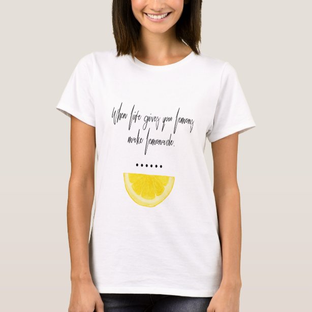 shirts with lemons