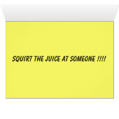 When Life Gives You Lemons, Cards (Inside Horizontal (Bottom))