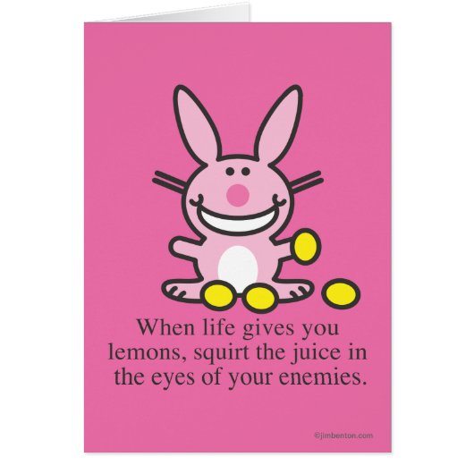 When Life Gives You Lemons Cards (Front)