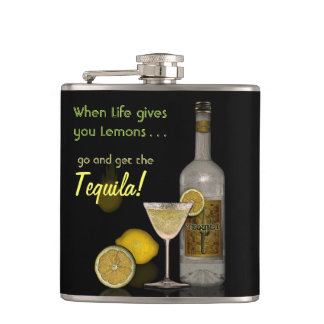 When Life gives you Lemons... Hip Flask