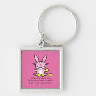 When Life Gives You Lemons Keychain