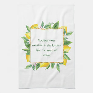 When Life Gives You Lemons Kitchen Towel