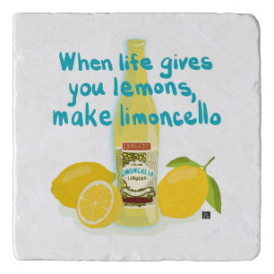 When Life Gives You Lemons - Make Limoncello Trivet
