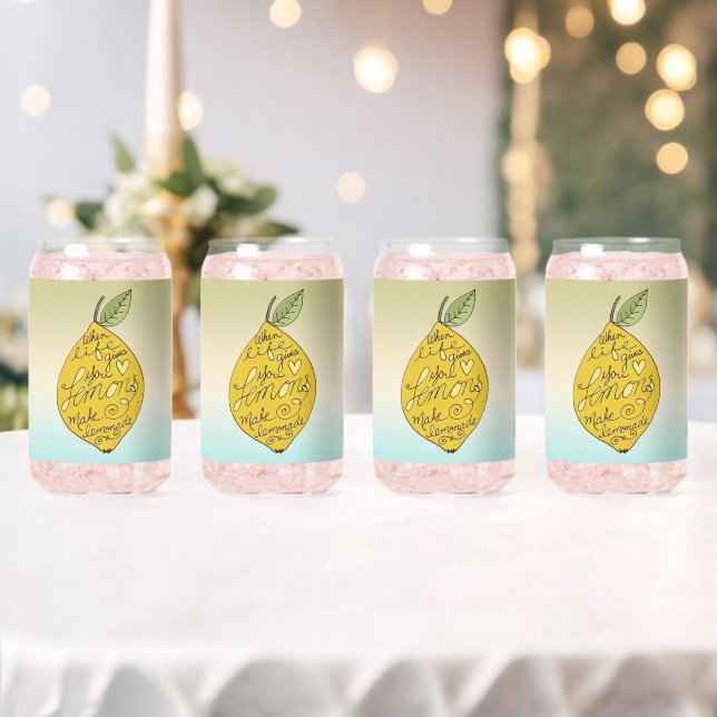 When Life Gives you Lemons Optimism Can Glass (Insitu (Wedding))