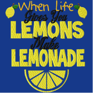 When Life Gives You Lemons (royal) - in 4 sizes Cutout