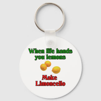 When Life Hands You Lemons Keychain
