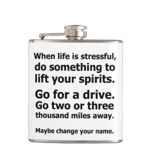 When Life is Stressful Flask