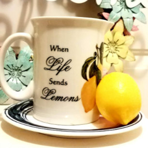 When Life Sends You Lemons Teapot