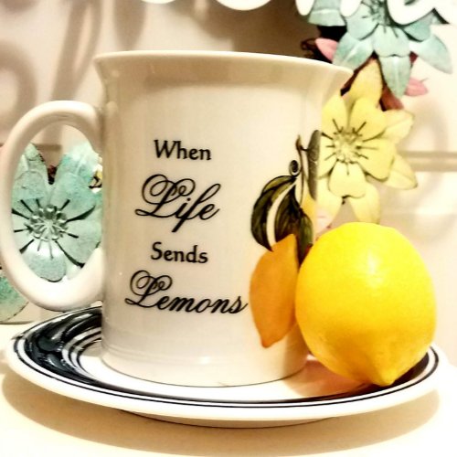 When Life Sends You Lemons Teapot