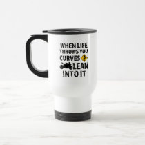 When life throws you curves motorcycle mens mug When life throws you curves motorcycle mens mug