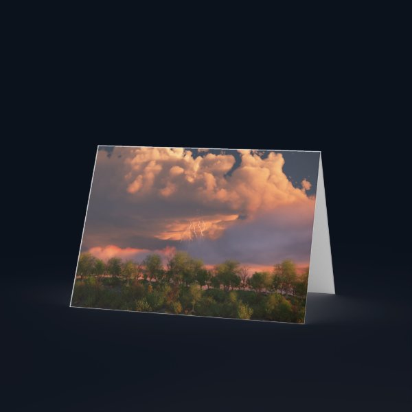 When March Blows Its Horn Card