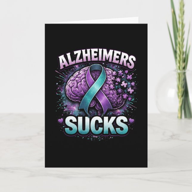 When Memories Fade Holiday Card (Front)