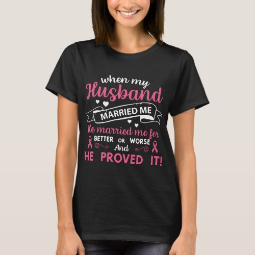 when my husband married me wife t_shirts
