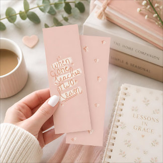 When One Teaches Two Learn Homeschool Teacher Bookmarks