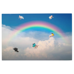 When Pigs Fly 2 Metal Art