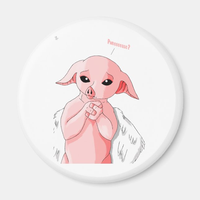 When Pigs Fly Magnet (Front)