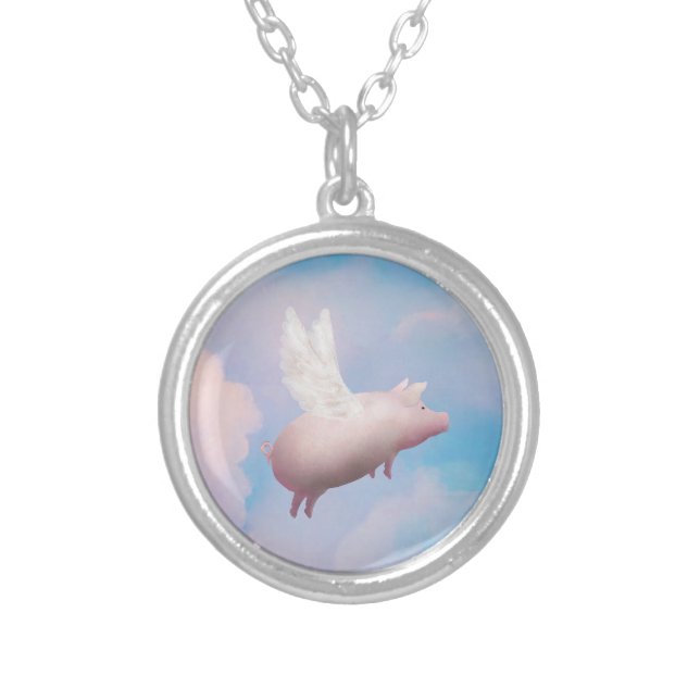 when pigs fly necklace (Front)