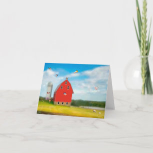 When Pigs Fly Note Card