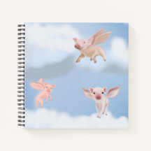 When Pigs Fly Notebook