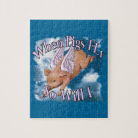 When Pigs Fly Puzzle (2) sizes