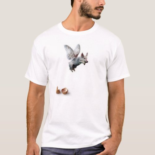 when pigs fly T_Shirt