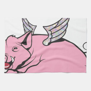 when pigs fly towel