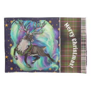When Reindeer Fly Pillow Case